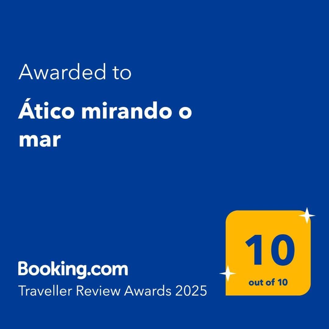 Atico Mirando O Mar Lägenhet Porto do Son Exteriör bild